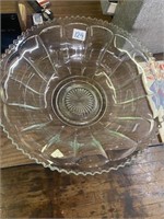 Large Glass Bowl- 16"
