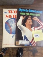 Vintage Magazines, Mary Lou Retton and 54' World