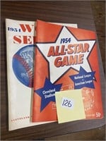 1954 World Series and All-Star Game Magazines