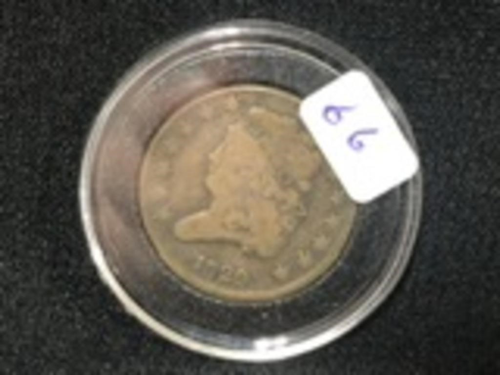 1829 CLASSIC HEAD HALF CENT