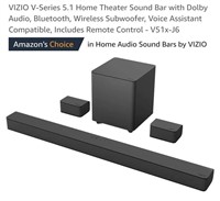 NEW VIZIO V-Series 5.1 Home Theater Sound Bar w/