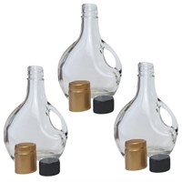 Cornaby's Clear Glass European Styled Bottles - S