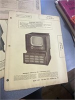 PhotoFact Folder for Vintage TV Repair