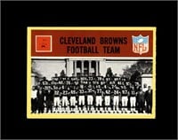 1967 Philadelphia #37 Cleveland Browns TC EX+