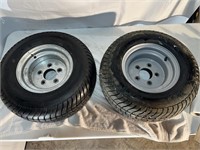 2- Trailer Tires