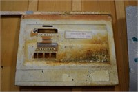 Vintage Gas Pump Face Plate
