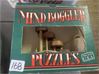 USA Mind Boggler Wooden Puzzle-New