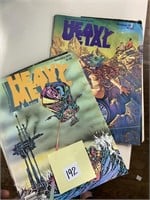 2 Heavy Metal Magazines - Oct '78, Feb '79