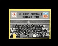1967 Philadelphia #157 St Louis Cardinals TC EX+