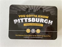 Pittsburgh Sports Trivia Game New
