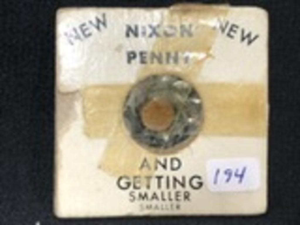 1964 NIXON PENNY - NOVELTY MINIATURE COIN