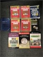 (10) ASSORTED OLDER COIN COLLECTOR BOOKS
