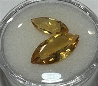 4.62CT CITRINE GEMSTONES