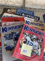 10 KY Football Programs/Magazines
