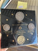 4 1776 Nations First Coins