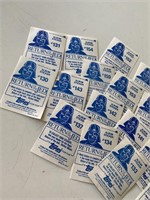 25 Star Wars Return of the Jedi -Album Stickers -