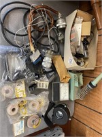 Lot-Various Aeronautic parts, tubes, etc
