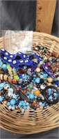 Native American  Beads And Bigger Charms