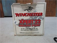 Winchester 22 RF 36 GR Partial Box of Ammo