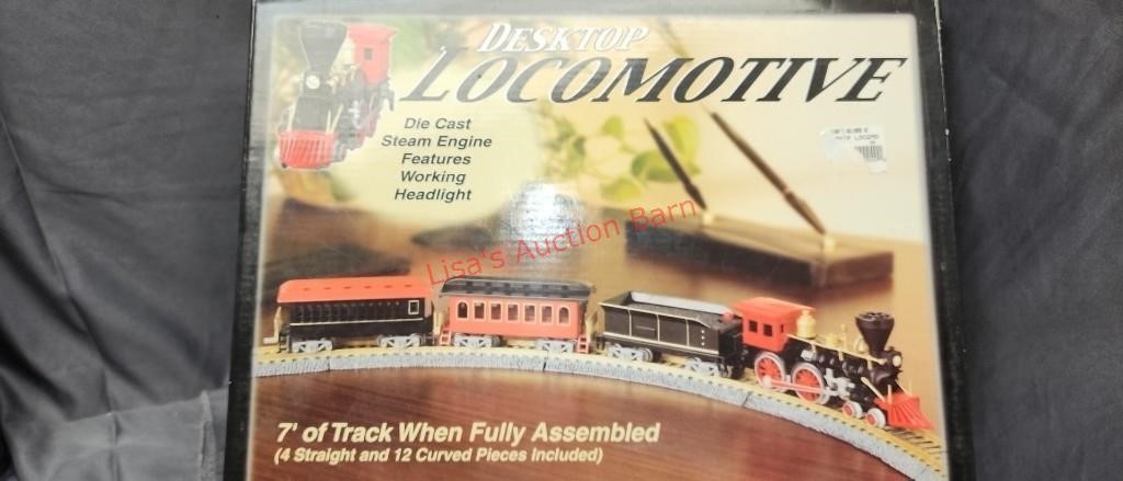Die Cast Desktop Locomotive  Train Set