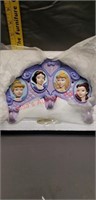 Pretty  princess wall hook. New in package