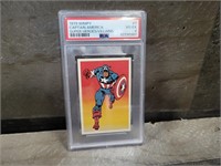 1979 Wimpy Captain America Super Heroes Card PSA 4