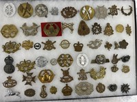 Lot Of 54 Mixed World Wide Military Badges