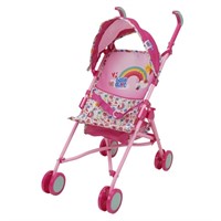 Baby Alive: Doll Stroller - Pink & Rainbow -...