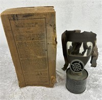American WWII Non Combant Gas Mask For A Child