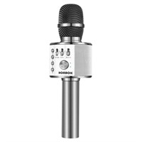 BONAOK Wireless Bluetooth Karaoke Microphone,...