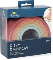 Itzy Ritzy Rainbow 5-Piece Stacking Toy