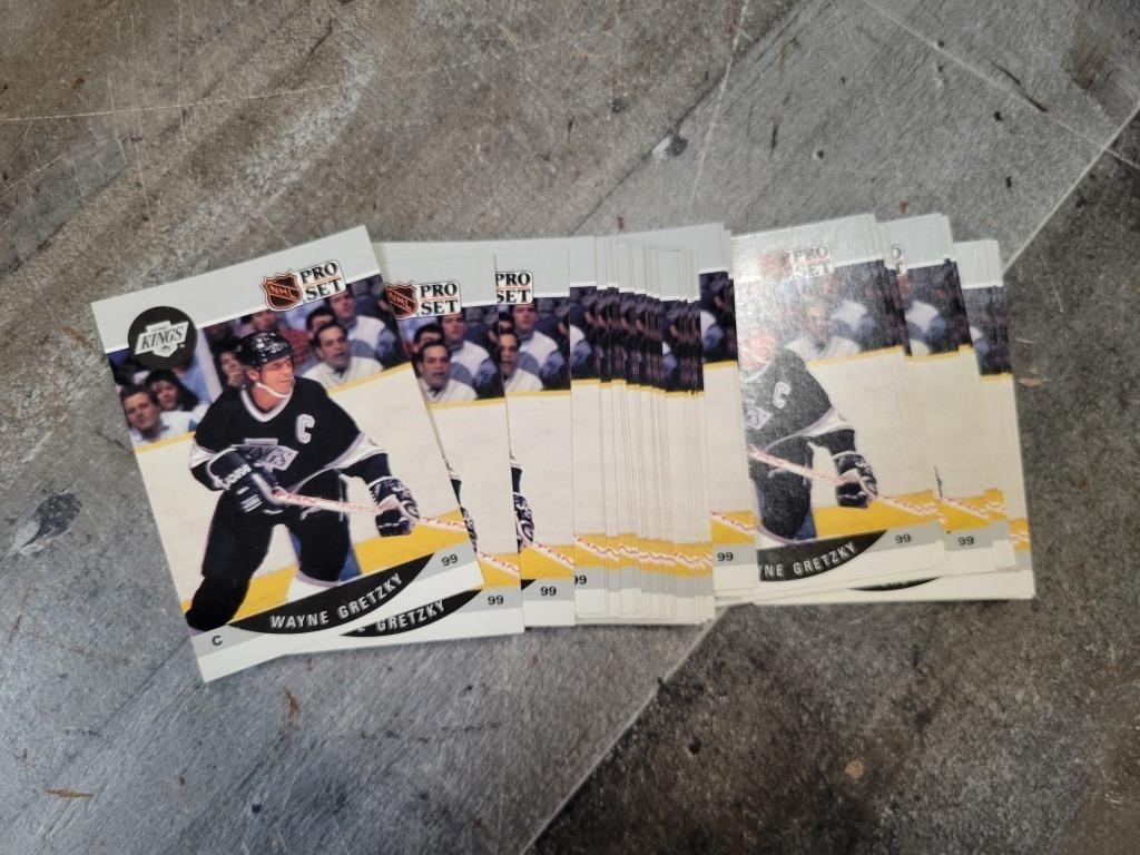 1990 Pro Set Wayne Gretzky Card Lot