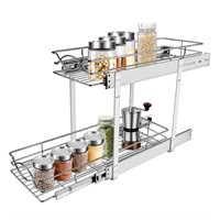 Sikarou Pull Out Cabinet Organizer 9" W x 21" D 2