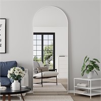 FVANF Arched Full Length Mirror, 64"x21" Free Sta