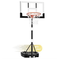 WIN.MAX Kids Basketball Hoop, 3.2 to 7.2FT Adjust