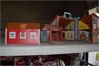 FISHER PRICE TOY HOUSE & UNO MOO BARN