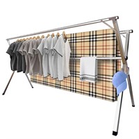 MRCTVG Upgrade 94.5 Inches Clothes Drying Rack, P