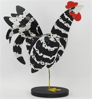 * Dept. 56 Metal Chicken Sculpture