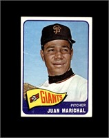 1965 Topps #50 Juan Marichal P/F to GD+