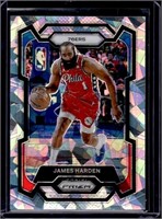 James Harden Cracked Ice Prizm 2023-24 Panini