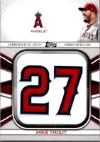 Mike Trout 2022 Topps Series One Player Jersey