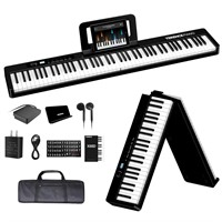 TERENCE Piano Keyboard 88 Keys, Semi-Weighted Fol