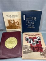 Lot of local books. Pike Co. History.