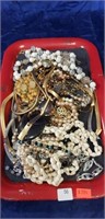 (1) Tray Of Assorted Jewelry