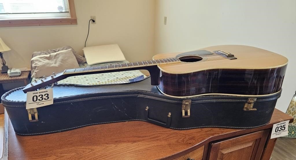 Hohner guitar w/ case