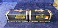 (2) Military Collector Model Tanks