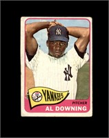 1965 Topps #598 Al Downing SP P/F to GD+