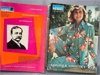 2 Vintage Montgomery Ward Catalogs. 1972