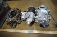 Automotive Parts - Starter, Compressor, Carburetor
