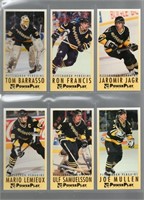 Lot of 6 1993 Fleer Powerplay Pittsburgh Penguins